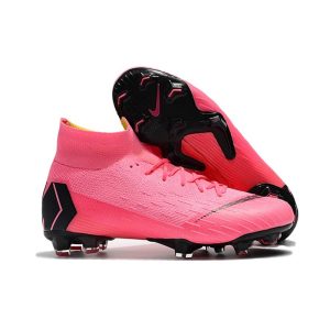 Kopačky Pánské Nike Mercurial Superfly 6 Elite FG – Pink Černá
